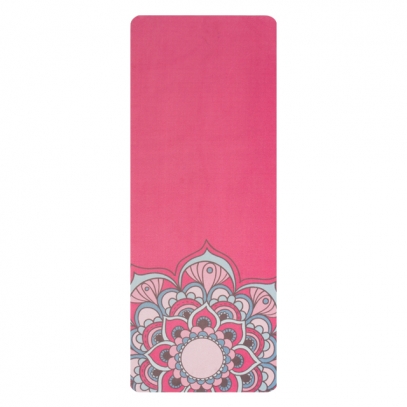 custom suede yoga mat