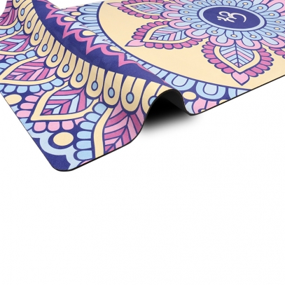 rubber suede yoga mat