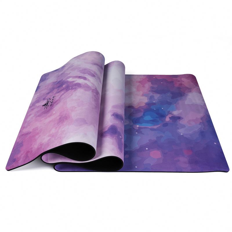 non-slip suede yoga mat